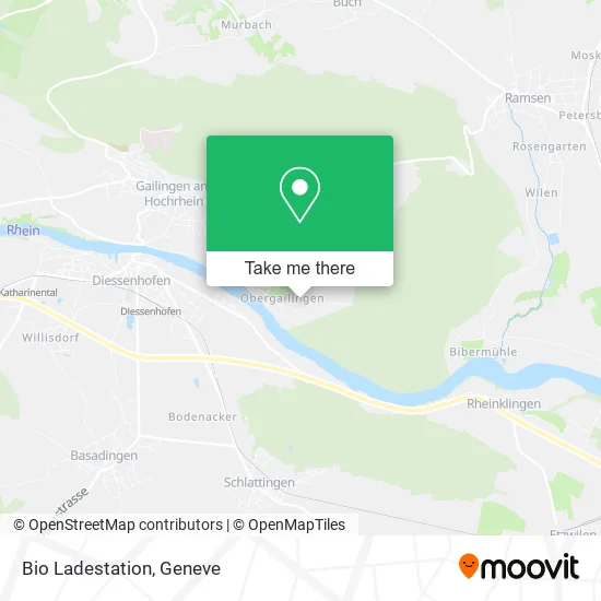Bio Ladestation map