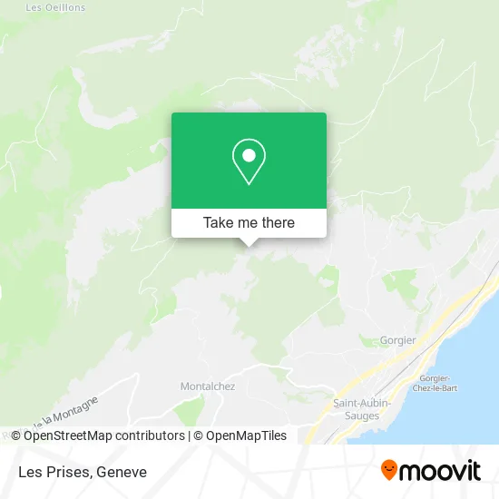 Les Prises map
