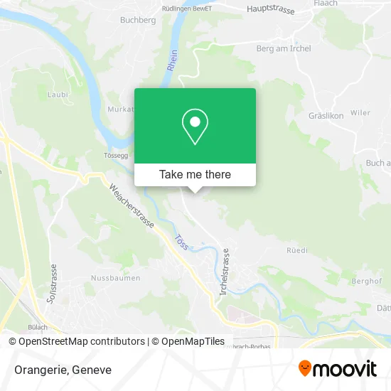 Orangerie map
