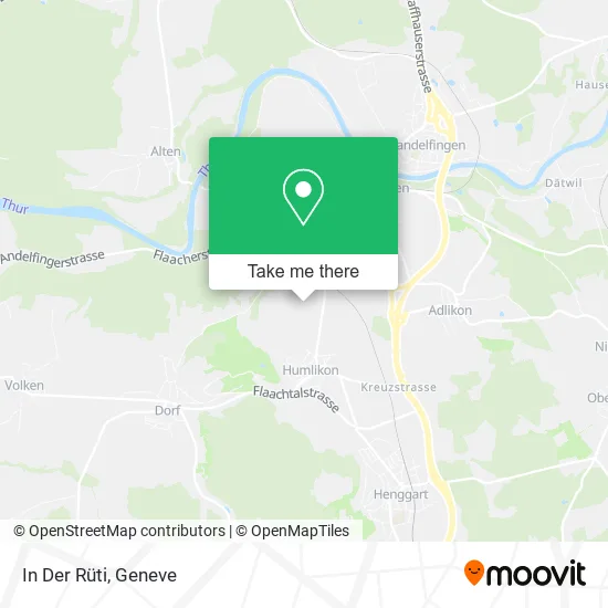 In Der Rüti map