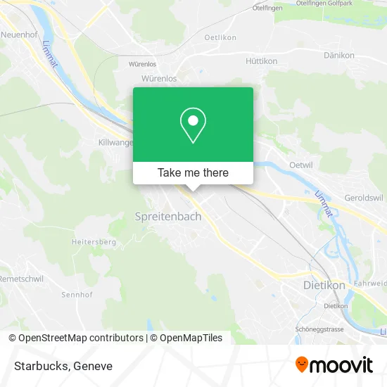 Starbucks map
