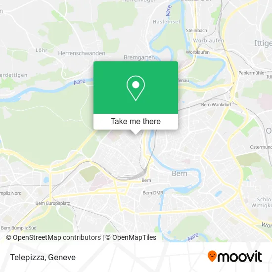 Telepizza map