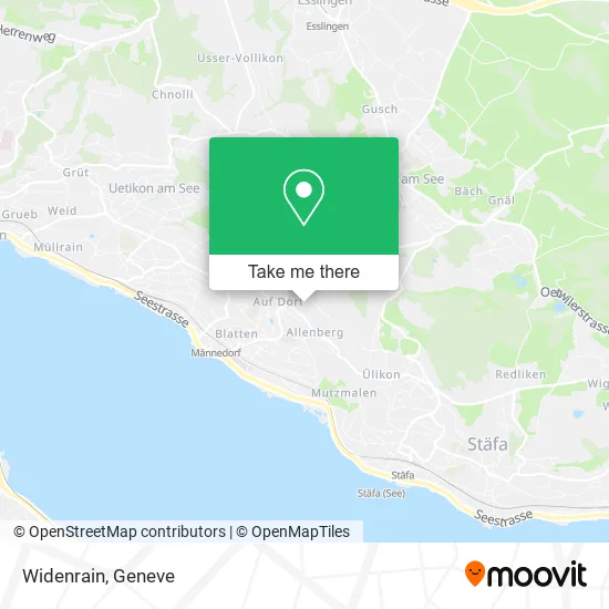 Widenrain map