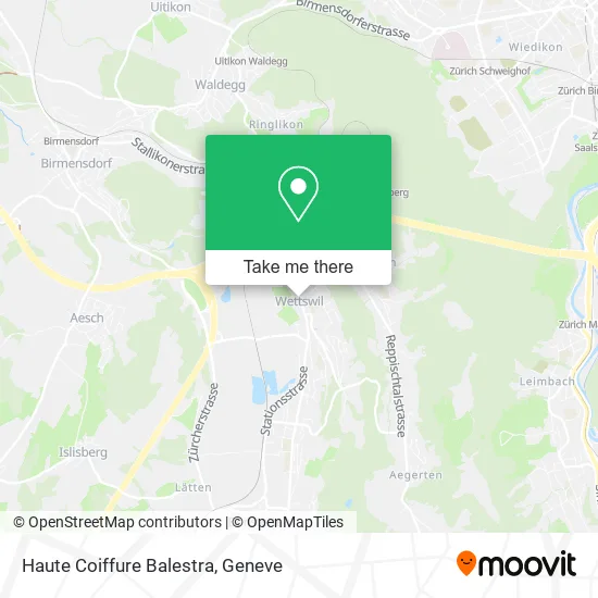 Haute Coiffure Balestra map