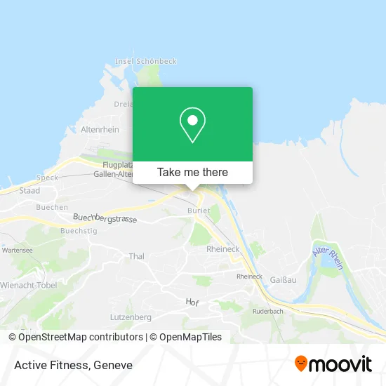 Active Fitness map