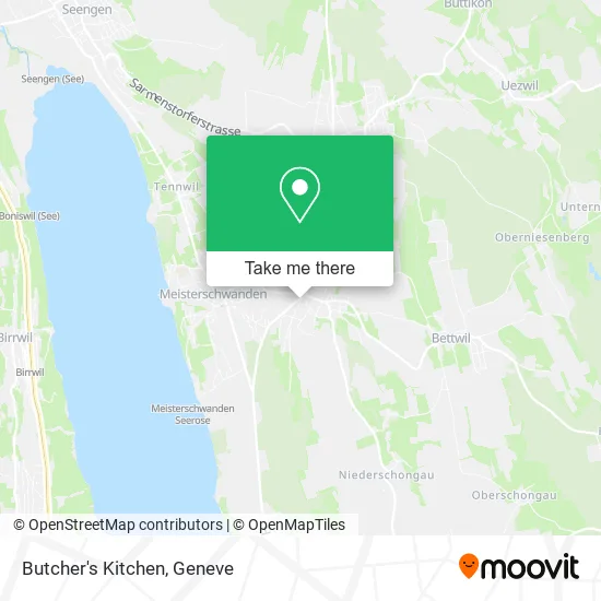 Butcher's Kitchen map