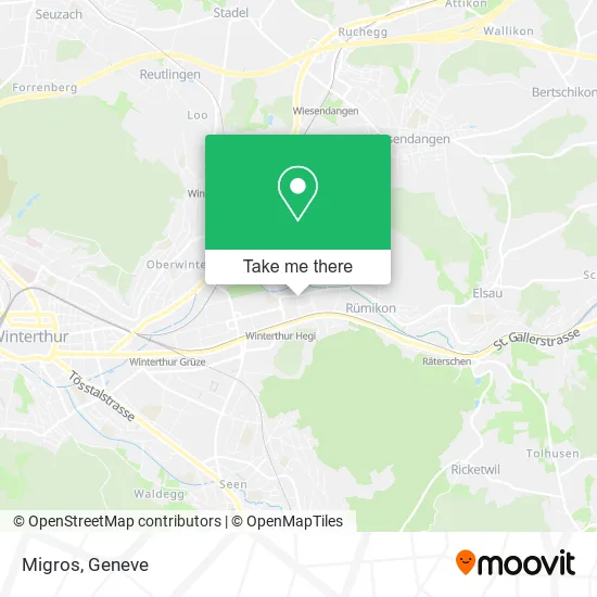 Migros map