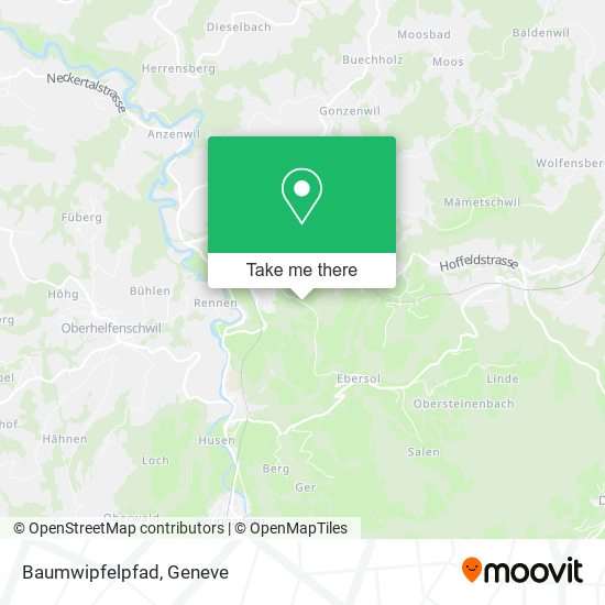 Baumwipfelpfad map