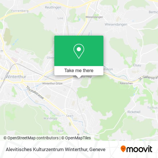 Alevitisches Kulturzentrum Winterthur map