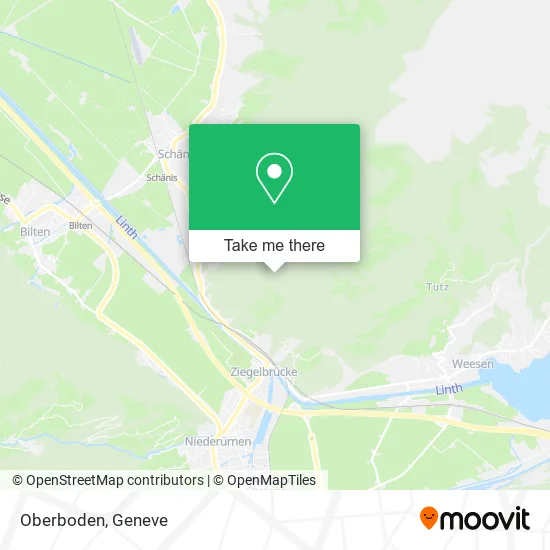 Oberboden map