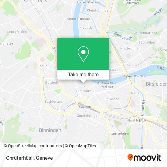 Chrüterhüsli map