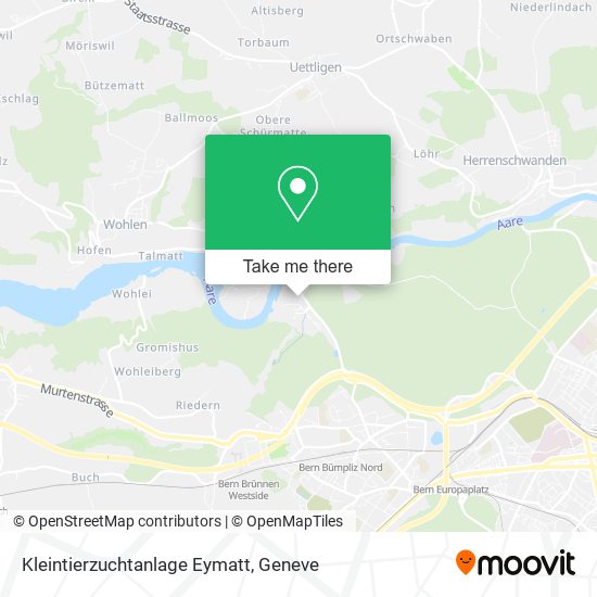 Kleintierzuchtanlage Eymatt map