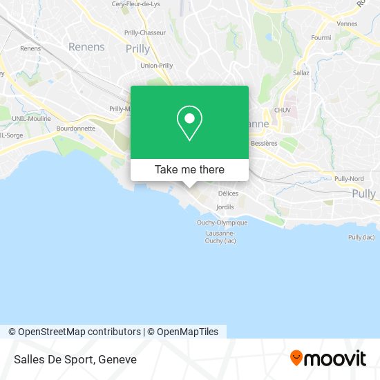 Salles De Sport map