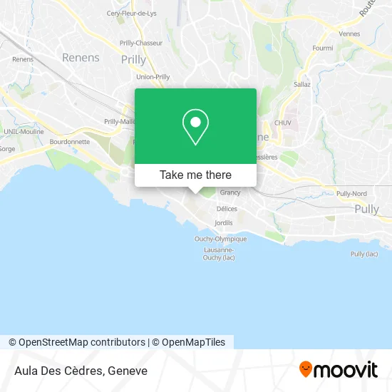 Aula Des Cèdres map