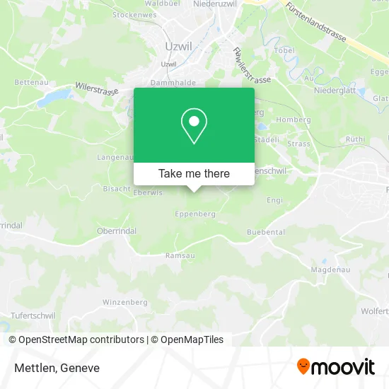 Mettlen map
