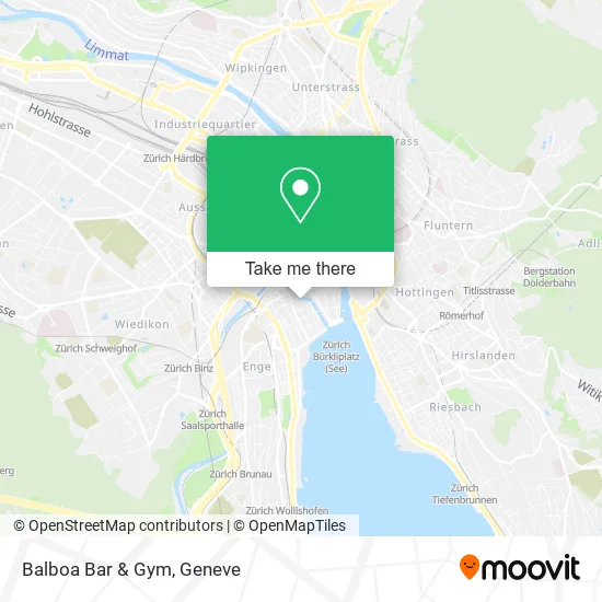 Balboa Bar & Gym map