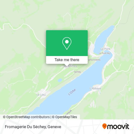 Fromagerie Du Séchey map