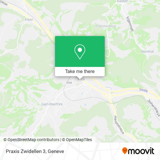 Praxis Zwidellen 3 map