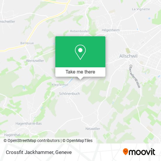 Crossfit Jackhammer map