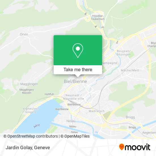 Jardin Golay map
