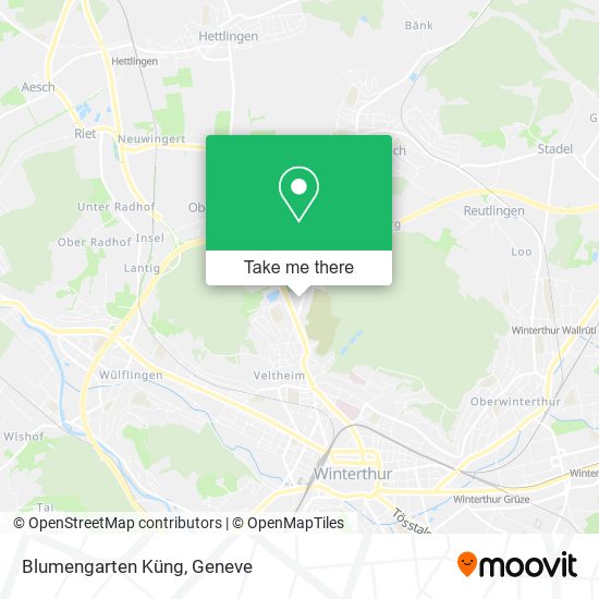 Blumengarten Küng map