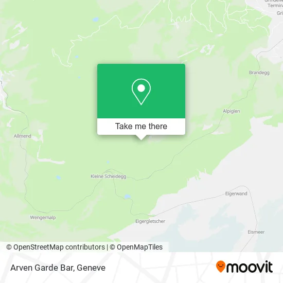 Arven Garde Bar plan