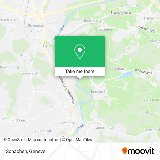 Schachen map
