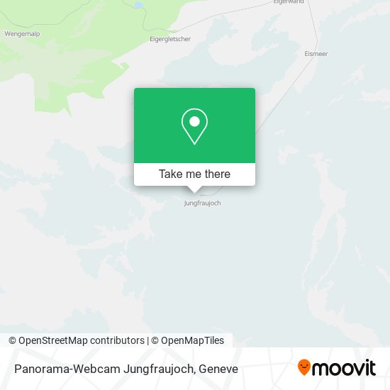 Panorama-Webcam Jungfraujoch map