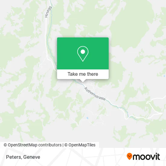 Peters map