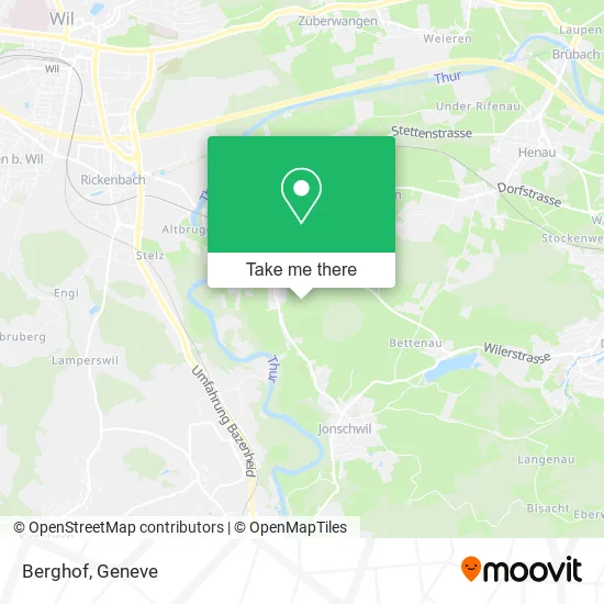 Berghof map