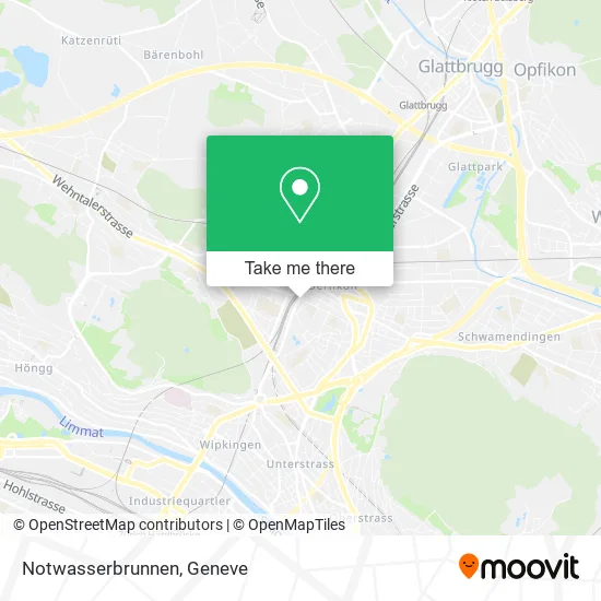 Notwasserbrunnen map
