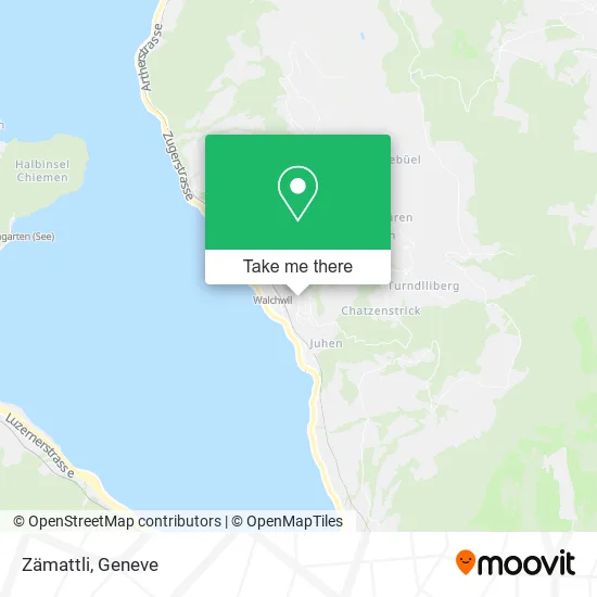Zämattli map