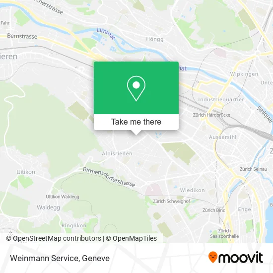 Weinmann Service map
