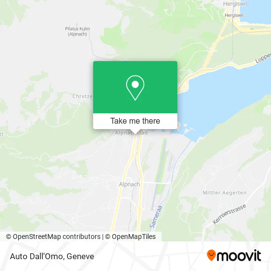 Auto Dall'Omo map
