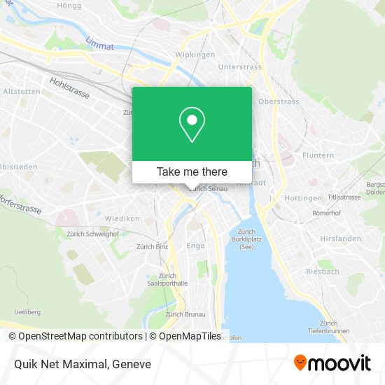 Quik Net Maximal map