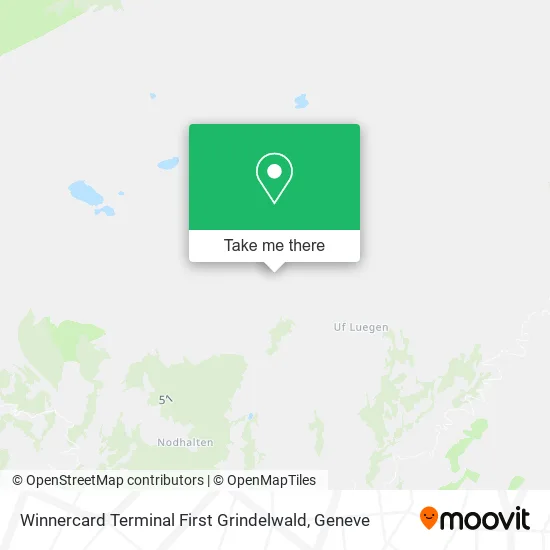 Winnercard Terminal First Grindelwald plan