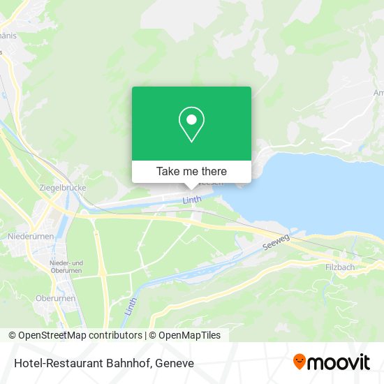 Hotel-Restaurant Bahnhof map