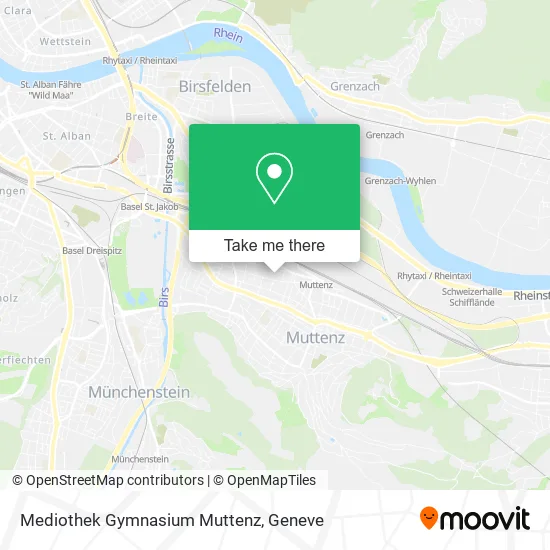 Mediothek Gymnasium Muttenz map