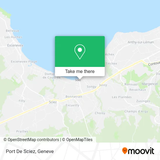 Port De Sciez map