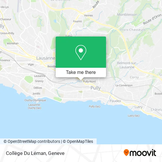 Collège Du Léman map