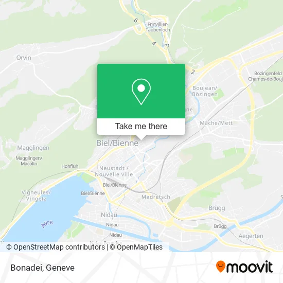 Bonadei map