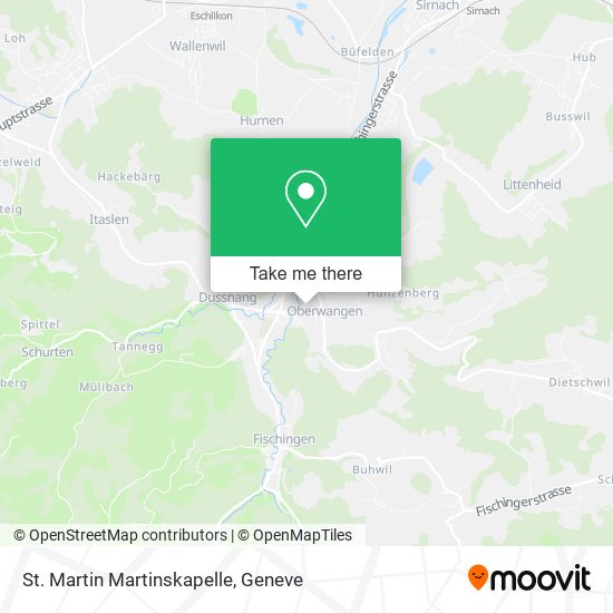 St. Martin Martinskapelle map