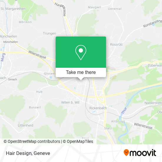 Hair Design map
