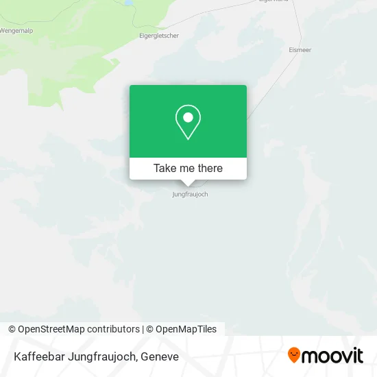 Kaffeebar Jungfraujoch map