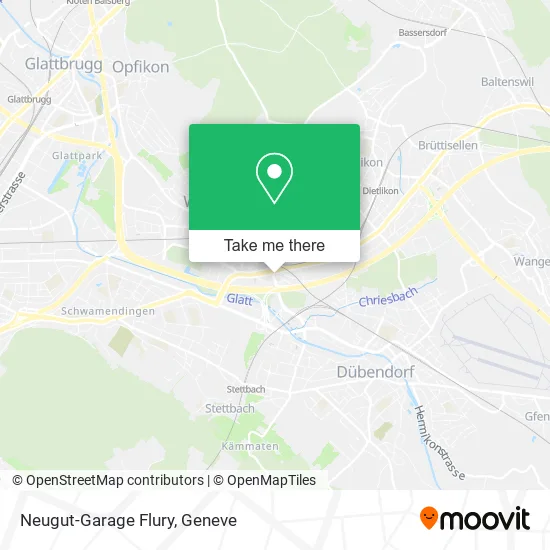 Neugut-Garage Flury map