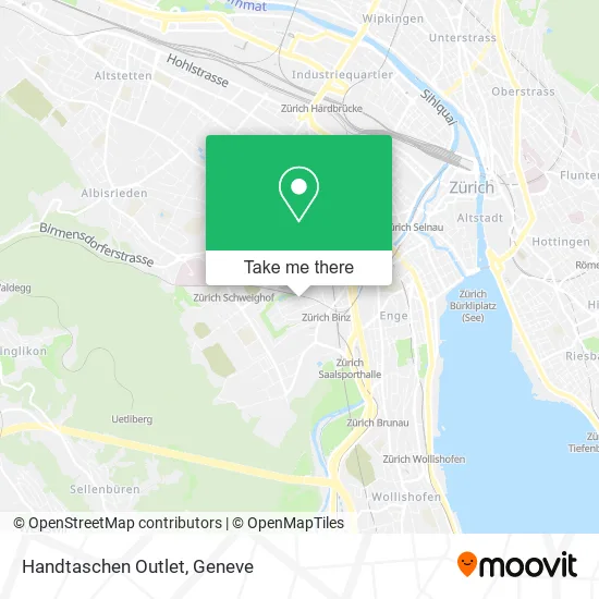 Handtaschen Outlet map