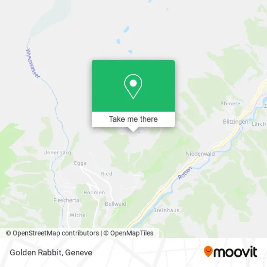 Golden Rabbit map
