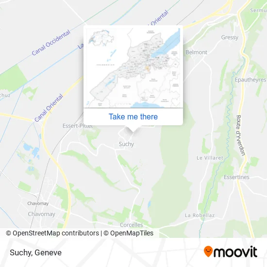 Suchy map