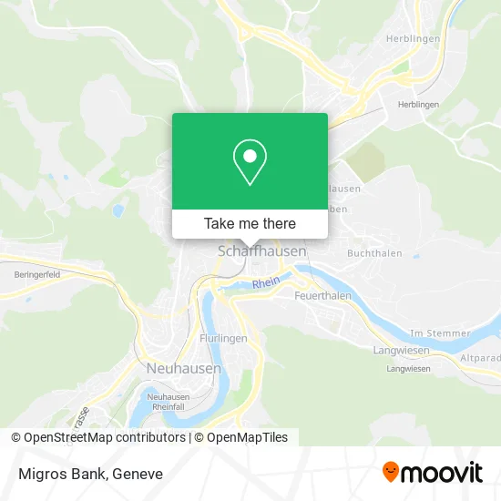 Migros Bank map