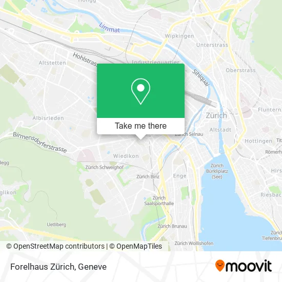 Forelhaus Zürich map